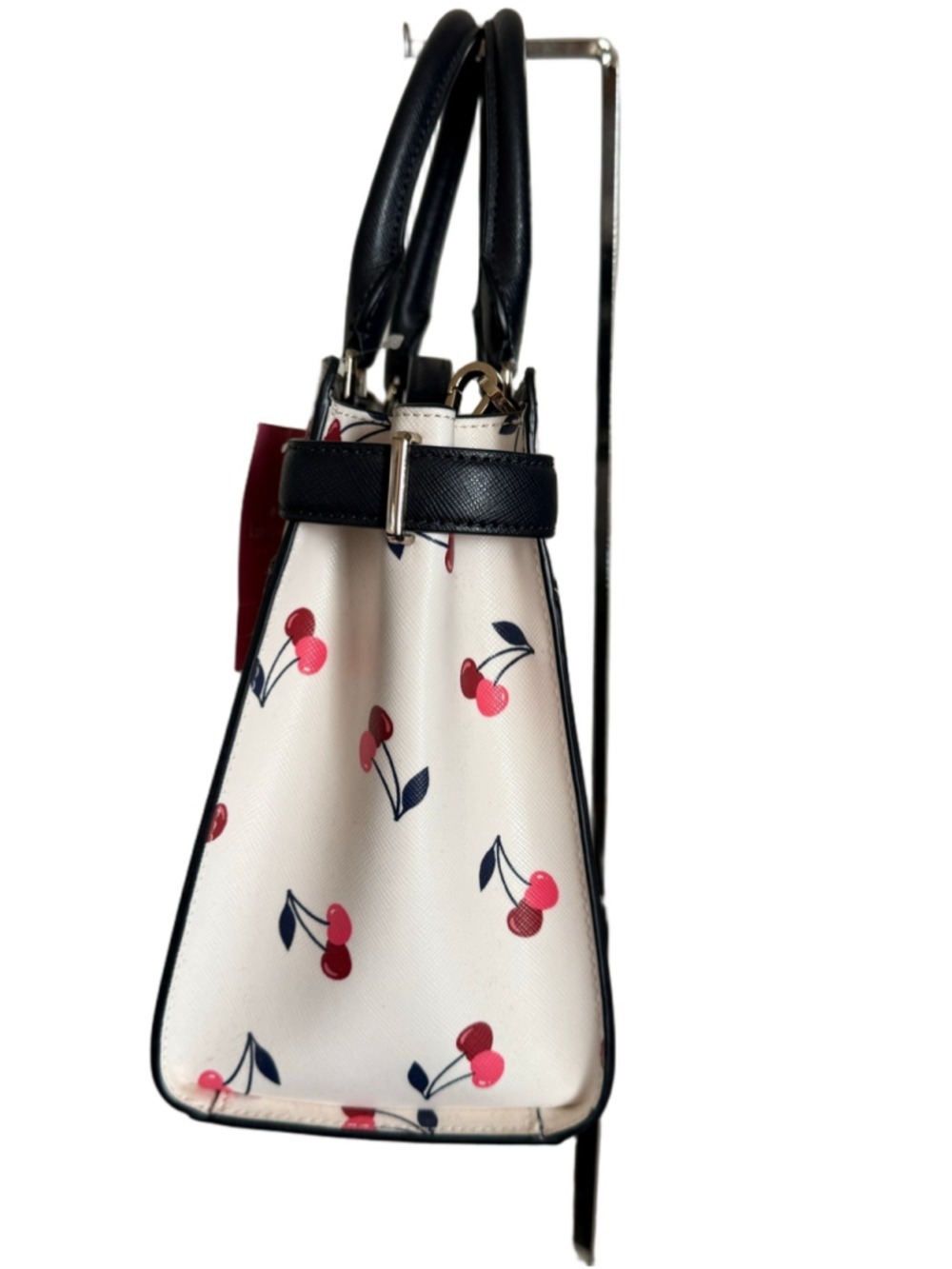 Kate Spade Staci Medium Satchel Bag Dancing Cherrie Cream Multi K6101 NWT - Picture 7 of 7